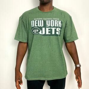 Y2k new york jets tee size large